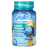 Фото The Smurfs, Kids Gummy, Calm & Relaxed, Smurf Berry, для детей от 3 лет, 40 жевательных таблеток