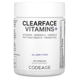 Фото Clearface Vitamins+, 90 капсул