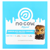 Фото Dipped Protein Bar, Chocolate Salted Caramel, 12 Bars, 2.12 oz (60 g) Each