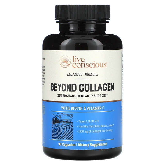 Отзывы (17) Beyond Collagen с биотином и витамином C, 1300 мг, 90 ...