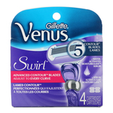 Фото Сменные кассеты для бритья Venus, Swirl, 4 кассеты