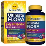 Фото Пробиотики для детей, Ultimate Flora, ягодный вкус, 3 млрд. живых культур, 30 жевательных таблеток