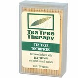 Фото Зубочистки Tea Tree TherapyToothpicks, мятные, примерно 100 штук