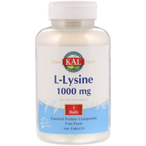 Фото L-Lysine, 1000 mg, 100 Tablets