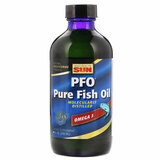 Фото PFO Pure Fish Oil,Orange Flavor, 8 fl oz (236 ml)