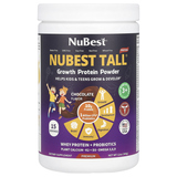 Фото NuBest Tall®, протеиновый порошок для роста, для детей от 3 лет, шоколад, 340 г (12 унций)