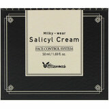 Фото Milky-Wear, Salicyl Cream, Face Control System, 1.69 fl oz (50 ml)