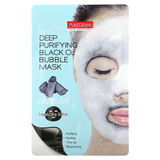 Фото Deep Purifying Black 02 Bubble Beauty Mask, уголь, 1 листовая маска, 20 г (0,70 унции)