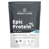 Фото Epic Protein, органический растительный протеин и суперпродукты, Real Sport, 494 г (1,1 фунта)