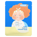 Фото Охлаждающая маска для лица Puffy Face Fit, 10 шт. Масок, 23 г (0,81 унции)