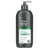 Фото Men + Care, комфорт для чувствительной кожи, успокаивающий лосьон для рук и тела, 400 мл (13,5 жидк. Унции)