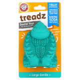 Фото Treadz, Dental Toys For Strong Chewers, Large, Gorilla, 1 Toy
