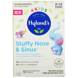 Фото 4 Kids, Stuffy Nose and Sinus, 2-12 Years, 50 Quick-Dissolving Tablets