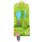 Фото LearningSpoon Set, 9+ Months, Aqua, 1 Set