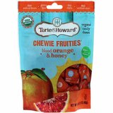 Фото Органический продукт, Chewie Fruities, Апельсин-королек и мед, 4 унции (113,40 г)