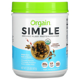 Фото Simple, Organic Plant Protein Powder, Creamy Chocolate, 1.25 lb (567 g)