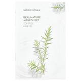 Фото Real Nature Beauty Mask Sheet, Tea Tree, 1 шт., 23 мл (0,77 жидк. Унции)