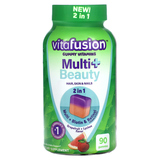 Фото Multi + Beauty, грейпфрут + личи, 90 жевательных таблеток