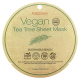 Фото Vegan Tea Tree Sheet Beauty Mask, 1 тканевая маска, 23 г (0,81 унции)