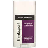 Фото Thinksport, Natural Deodorant, Bergamot Cedarwood, 2.9 oz (85.8 ml)