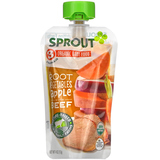 Фото Baby Food, 8 Months & Up, Root Vegetables, Apple with Beef, 4 oz (113 g)