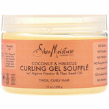 Фото Coconut & Hibiscus, Curling Gel Souffle, 12 oz (340 g)