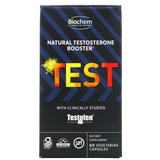 Фото TEST, Natural Testosterone Booster, 60 Vegetarian Capsules