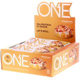 Фото One, вкус рулета с корицей, 12 батончиков, 2.12 унции(60 г) каждый