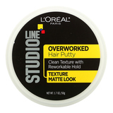 Фото Studio Line, Overworked Hair Putty, 1.7 oz (50 g)