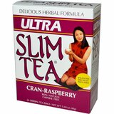 Фото Ultra Slim чай, -малина, без кофеина 24 травяных чайных пакетиков, 1.69 унции (48 г)