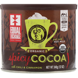 Фото Organic Spicy Cocoa with Chili & Cinnamon, 12 oz (340 g)