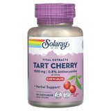 Фото Vital Extracts Tart Cherry, натуральная вишня, 500 мг, 90 жевательных таблеток