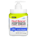 Фото Heel Rescue, Superior Moisturizing Foot Cream, Fragrance Free, 16 oz (454 g)