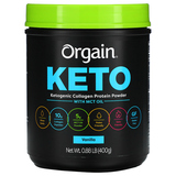 Фото Keto, Ketogenic Collagen Protein Powder with MCT Oil, Vanilla, 0.88 lb (400 g)