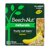 Фото Naturals, Fruity Oat Bars, Stage 4, Banana, 5 Bars, 0.78 oz (22 g) Each