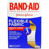 Фото Adhesive Bandages, Flexible Fabric, 30 Bandages