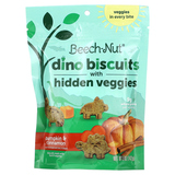 Фото Dino Biscuits со скрытыми овощами, тыквой и корицей, 142 г (5 унций)