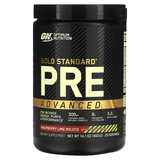 Фото Gold Standard Pre Advanced, мохито с малиной и лаймом, 400 г (14,1 унции)