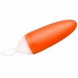 Фото Squirt, Silicone Baby Food Dispensing Spoon, 4+ Months, Orange