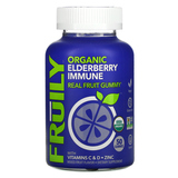Фото Organic Elderberry Immune with Vitamins C & D, Zinc, Mixed Fruit, 50 Gummies