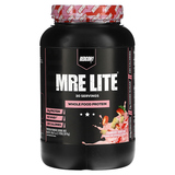 Фото MRE Lite, цельнопищевой белок, со вкусом клубничного печенья, 870 г (1,92 фунта)
