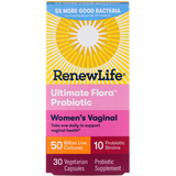Фото Women's Vaginal, Ultimate Flora Probiotic, 50 миллиардов живых бактерий, 30 вегетарианских капсул