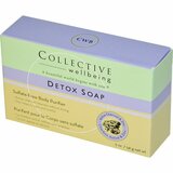 Фото Collective Wellbeing, Activated Charcoal & Zinc Detox Soap, 5.0 oz (141 g)