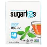 Фото Sugarless, Erythritol Stevia, 40 Packets, 8.5 oz. (240 g)