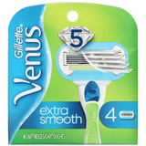 Фото Сменные кассеты для бритья Venus, Extra Smooth, 4 кассеты