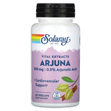 Фото Vital Extracts, Arjuna, 500 мг, 60 растительных капсул