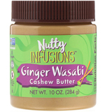 Фото Ellyndale Naturals, Nutty Infusions, Ginger Wasabi Cashew Butter, 10 oz (284 g)