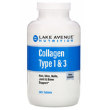 Фото Hydrolyzed Collagen Type 1 & 3, 1000 mg, 365 Tablets
