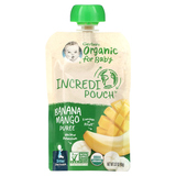 Фото Organic for Baby, 2nd Foods, банан, манговое пюре, 90 г (3,17 унции)