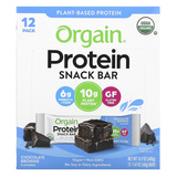 Фото Protein Snack Bar, шоколадный брауни, 12 батончиков по 40 г (1,41 унции)